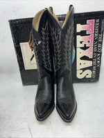 New Women’s Black Texas Brand Cowboy Boots. 4800 7 M. 18-103