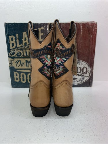 New Women’s Brown Laredo Cowboy Boots. 3122 8.5 8 1/2 M. 15-11