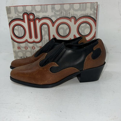 New Women’s Brown And Black Dingo Shoe Boots. 6 M. 20-18