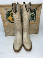 New Women’s Tan Texas Brand Cowboy Boots. L 140 6.5 6 1/2 M. 19-74