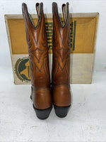 New Women’s Brown Texas Brand Cowboy Boots. L 144 7.5 7 1/2 M. 17-14