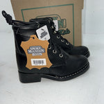 New Children’s Black Lace Up Smoky Mountain Cowboy Boots. 3009C 11 R. 24-74