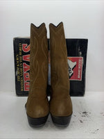 New Men’s Brown Texas Brand Cowboy Boots. 6614 13 E E. 10-59