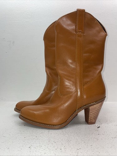 New Women’s Brown Capezio Cowboy Boots. L 704 8.5 8 1/2 M. 15-77