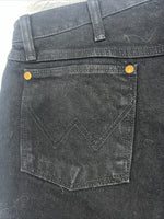 New Men’s Black Original Fit Cowboy Cut Pro Rodeo Jeans. 34/36 E-1