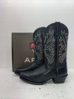 New Men’s Black Ariat Cowboy Boots. 10002296 12. 10-56