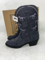 New Women’s Navy Smoky Mountain Cowboy Boots. 3878 Y 7 M. 18-68