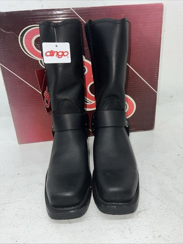 New Women’s Black Dingo Cowboy Boots. 7370 7.5 7 1/2 M. 17-54