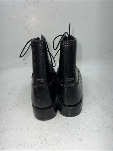 New Women’s Black Lace Up Comfort Riders English Riding Boots. 23 4731 8. 12-72