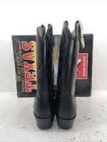 New Men’s Black Texas Brand Cowboy Boots. 5100 11 D. 9-16