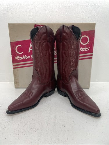 New Women’s Red Capezio Cowboy Boots. L 553 8 M. 16-55