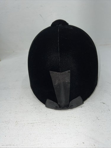 New Women’s Black Velvet IRH dressage Riding Helmet. 1020 7. 12-100