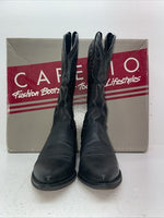 New Women’s Black Capezio Cowboy Boots. L 280 8.5 8 1/2 M. 15-29