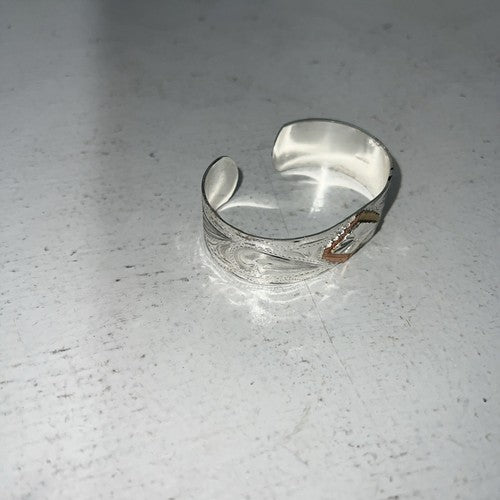 New Women’s Congress Leather Silver Copper Gold Bracelet. 93318 A-128