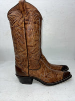 New Women’s Brown Texas Brand Cowboy Boots. M 81 6.5 6 1/2 B. 18-63