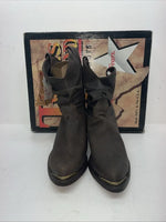 New Men’s Brown Texas Brand Cowboy Boots. M 471 12 E E. 9-42