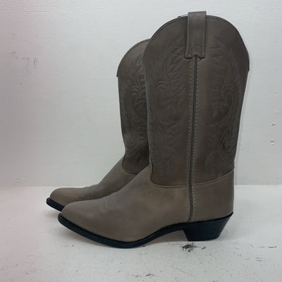 New Women’s Gray Texas Imperial Cowboy Boots. 4952 9.5 9 1/2 M. 16-130