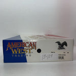 New Women’s Brown Lace Up American West Cowboy Boots. 5975 10 M. 15-124