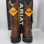 NEW womens Ariat WorkHog Composite Toe Brown Boot, Style 10018576. 10.5B, 16-125