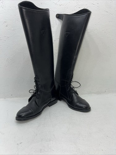 New Women’s Black Comfort Ride English Riding Boots. 23 4785 8.5 8 1/2 W. 12-30