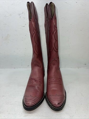 New Women’s Pink Texas Brand Cowboy Boots. 4903 6.5 6 1/2 M. 19-109