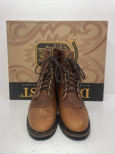 New Women’s Brown Dan Post Cowboy Boots. 59003 8.5 8 1/2. 16-109