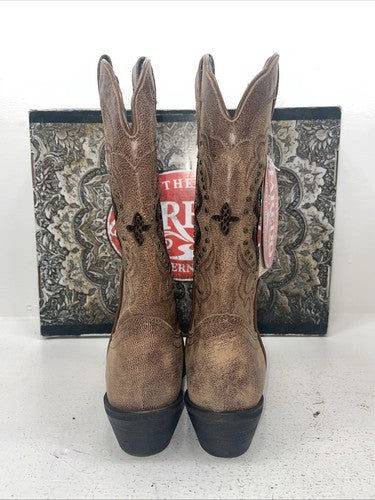 New Women’s Brown Laredo Cowboy Boots. 52145 8.5 8 1/2 M. 15-47