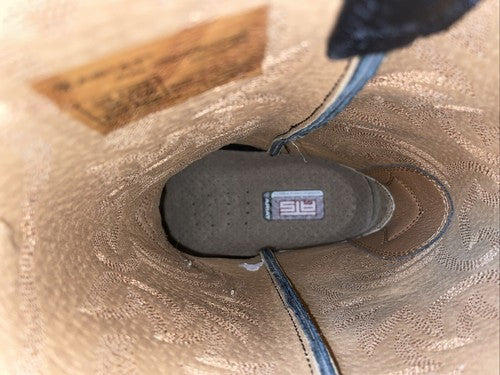 New Men’s Black Ariat Cowboy Boots. 10002296 12. 10-56