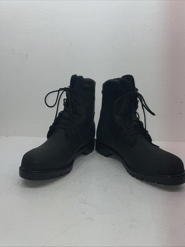 New Men’s Black Lace Up Acme Cowboy Boots. 4385 12 E E. 9-63