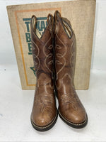 New Children’s Brown Texas Brand Cowboy Boots. C191 10 D. 24-47