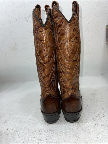 New Women’s Brown Texas Brand Cowboy Boots. M 81 6.5 6 1/2 B. 18-63