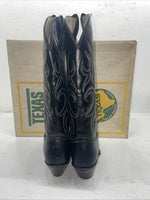 New Women’s Black Texas Brand Cowboy Boots. 4700 7 M. 18-32