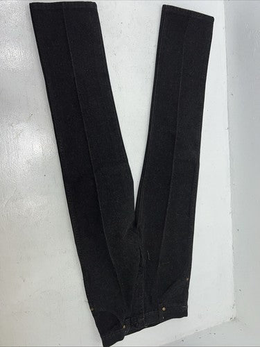 New Boys Black Wrangler Pro Rodeo Cowboy Cut Denim Jeans. 16 Slim C-8