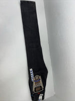 New Girls Gray Cowboy Cut Slim Fit Wrangler Denim Jeans. 3x36 G-7