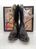 New Women’s Cherry Black Texas Brand Cowboy Boots. 4003 9 M. 15-112