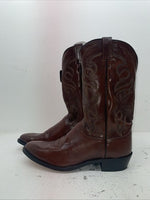New Men’s Brown Dan Post Cowboy Boots. 2111 14 D. 10-27