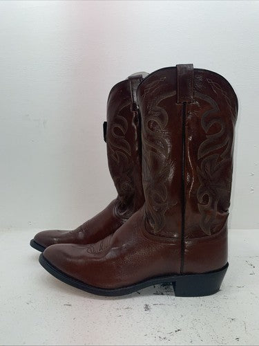 New Men’s Brown Dan Post Cowboy Boots. 2111 14 D. 10-27