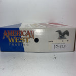 New Women’s Brown Lace Up American West Cowboy Boots. 5975 8 M. 15-129