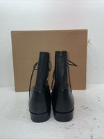 New Men’s Black Lace Up J Chisholm Cowboy Boots. 02000 12 D. 10-62