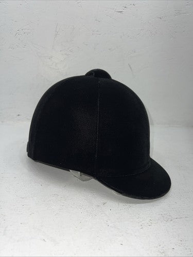New Women’s Black Velvet IRH English Riding Helmet. 1020 6 7/8. 12-108
