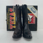 New Women’s Black Texas Brand Cowboy Boots. 4240 9.5 9 1/2 M. 17-127