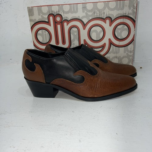 New Women’s Brown And Black Dingo Shoe Boots. 6 M. 20-18