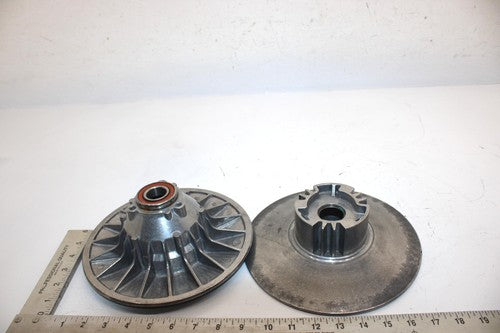 21 Can-am Outlander Max 450 4x4 Dps Oem Secondary Clutch Halfs 420248233 AB4