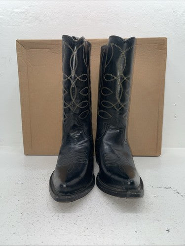 New Women’s Black Texas Brand Cowboy Boots. 6900 9 E. 15-73