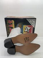 New Womens White Texas Brand Cowboy Boots. 4207 8 M. 16-30