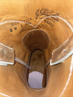 New Women’s Brown J Chisholm Cowboy Boots. L 114 8 M. 16-11