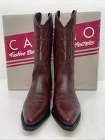 New Women’s Red Capezio Cowboy Boots. L 553 8 M. 16-20