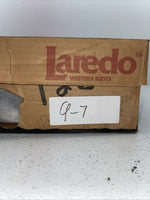 New Men’s Brown Laredo Cowboy Boots. M 36 12 D. 9-7