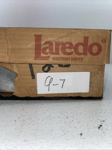 New Men’s Brown Laredo Cowboy Boots. M 36 12 D. 9-7