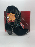 New Women’s Black Dingo Cowboy Boots. D I 640 9 M. 15-89
